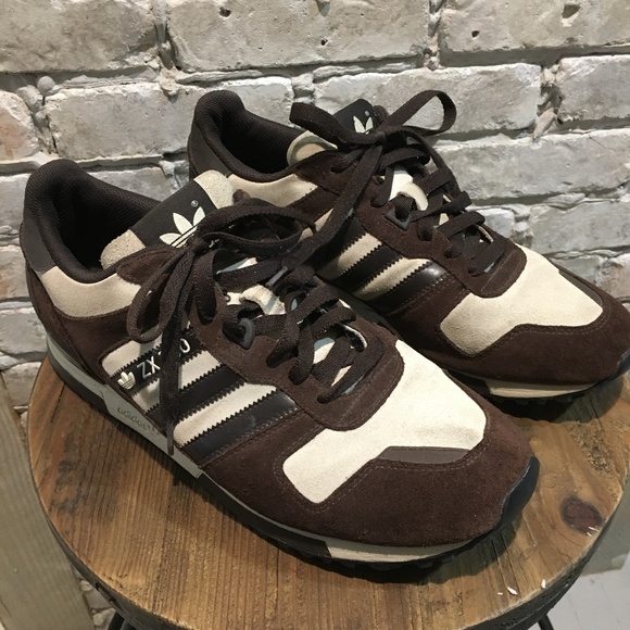 adidas zx 700 brown suede